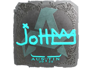 Sticker | jottAAA (Foil) | Austin 2025