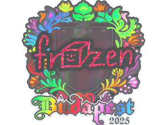 Sticker | frozen (Holo) | Budapest 2025 image