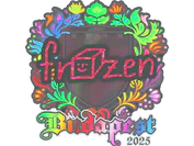 Sticker | frozen (Holo) | Budapest 2025 image