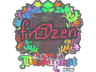 Sticker | frozen (Holo) | Budapest 2025