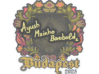 Sticker | mzinho | Budapest 2025 image