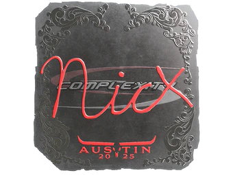 Sticker | nicx (Foil) | Austin 2025 image
