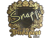 Sticker | Snappi (Gold) | Budapest 2025 image