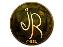 Sticker | jR (Gold) | Katowice 2019 image