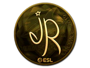 Sticker | jR (Gold) | Katowice 2019 image