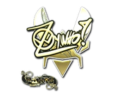 Sticker | ZywOo (Gold) | Paris 2023 image