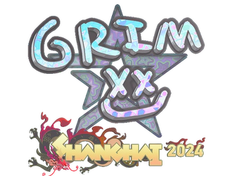 Sticker | Grim (Holo) | Shanghai 2024 image