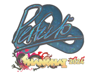 Sticker | Perfecto (Glitter) | Shanghai 2024