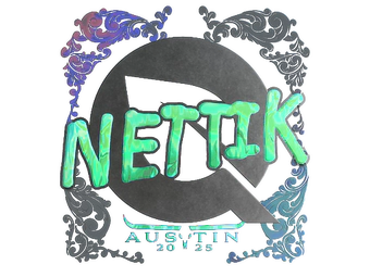 Sticker | nettik (Holo) | Austin 2025 image