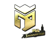 Sticker | Entropiq (Gold) | Stockholm 2021 image