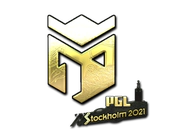 Sticker | Entropiq (Gold) | Stockholm 2021 image