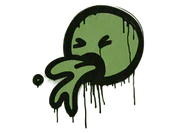 Sealed Graffiti | Puke (Battle Green) image