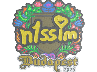 Sticker | n1ssim (Embroidered) | Budapest 2025