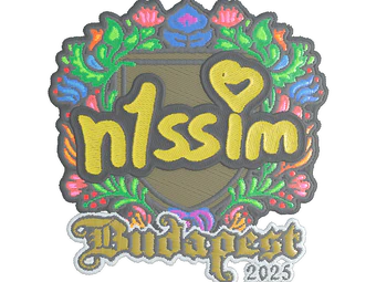 Sticker | n1ssim (Embroidered) | Budapest 2025 image