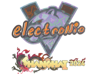Sticker | electronic (Holo) | Shanghai 2024