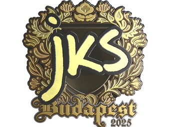 Sticker | jks (Gold) | Budapest 2025 image