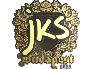 Sticker | jks (Gold) | Budapest 2025