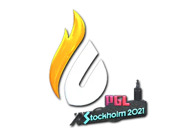Sticker | Copenhagen Flames (Foil) | Stockholm 2021 image