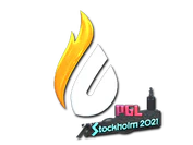 Sticker | Copenhagen Flames (Foil) | Stockholm 2021 image