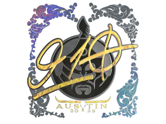Sticker | 910 (Holo) | Austin 2025 image