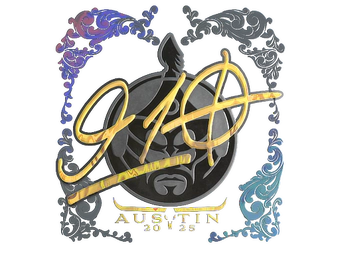 Sticker | 910 (Holo) | Austin 2025 image