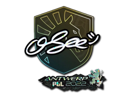 Sticker | oSee (Glitter) | Antwerp 2022 image