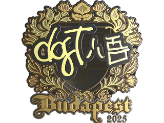 Sticker | dgt (Gold) | Budapest 2025