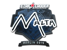 Sticker | malta (Foil) | Berlin 2019 image