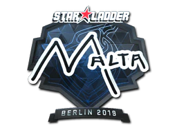 Sticker | malta (Foil) | Berlin 2019 image