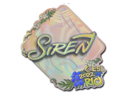 Sticker | S1ren (Holo) | Rio 2022 image