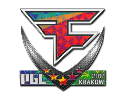 Sticker | FaZe Clan (Holo) | Krakow 2017 image