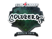 Sticker | coldzera (Foil) | Berlin 2019 image