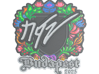 Sticker | NQZ (Embroidered) | Budapest 2025