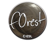 Sticker | f0rest | Katowice 2019 image