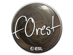 Sticker | f0rest | Katowice 2019 image