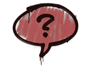 Sealed Graffiti | Question Mark (Blood Red) image