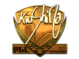 Sticker | kioShiMa (Gold) | Krakow 2017 image