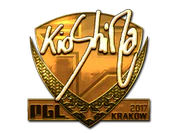 Sticker | kioShiMa (Gold) | Krakow 2017 image
