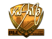 Sticker | kioShiMa (Gold) | Krakow 2017 image