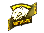 Sticker | Virtus.pro (Gold) | Katowice 2015 image