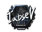 Sticker | tabseN (Foil) | London 2018 image