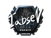 Sticker | tabseN (Foil) | London 2018 image
