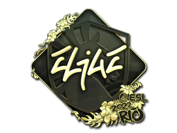 Sticker | EliGE (Gold) | Rio 2022 image