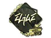 Sticker | EliGE (Gold) | Rio 2022 image