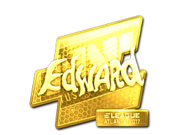 Sticker | Edward (Gold) | Atlanta 2017 image