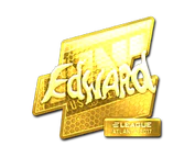 Sticker | Edward (Gold) | Atlanta 2017 image
