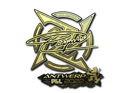 Sticker | Plopski (Gold) | Antwerp 2022 image