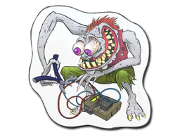 Sticker | White Bombster image