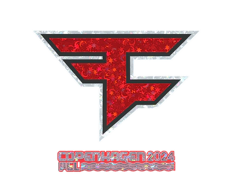 Sticker | FaZe Clan (Glitter) | Copenhagen 2024 image