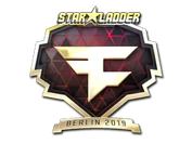 Sticker | FaZe Clan (Gold) | Berlin 2019 image